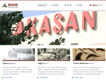 Tablet Screenshot of akasan.com.tr